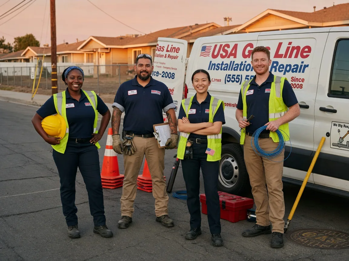 Gas Line Installation company in Lavelle, PA